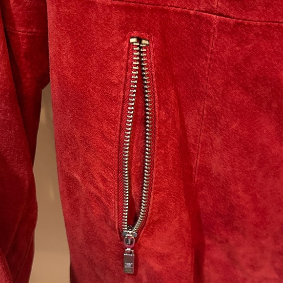 Pamela McCoy Couture beautiful suede jacket. - Picture 2 of 11